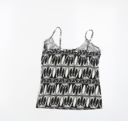 Womens UK Size S H&M Black Camisole Tank