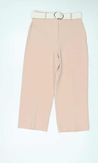 Womens UK Size S Zara Regular Fit  Blue Trousers