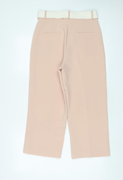 Womens UK Size S Zara Regular Fit  Blue Trousers