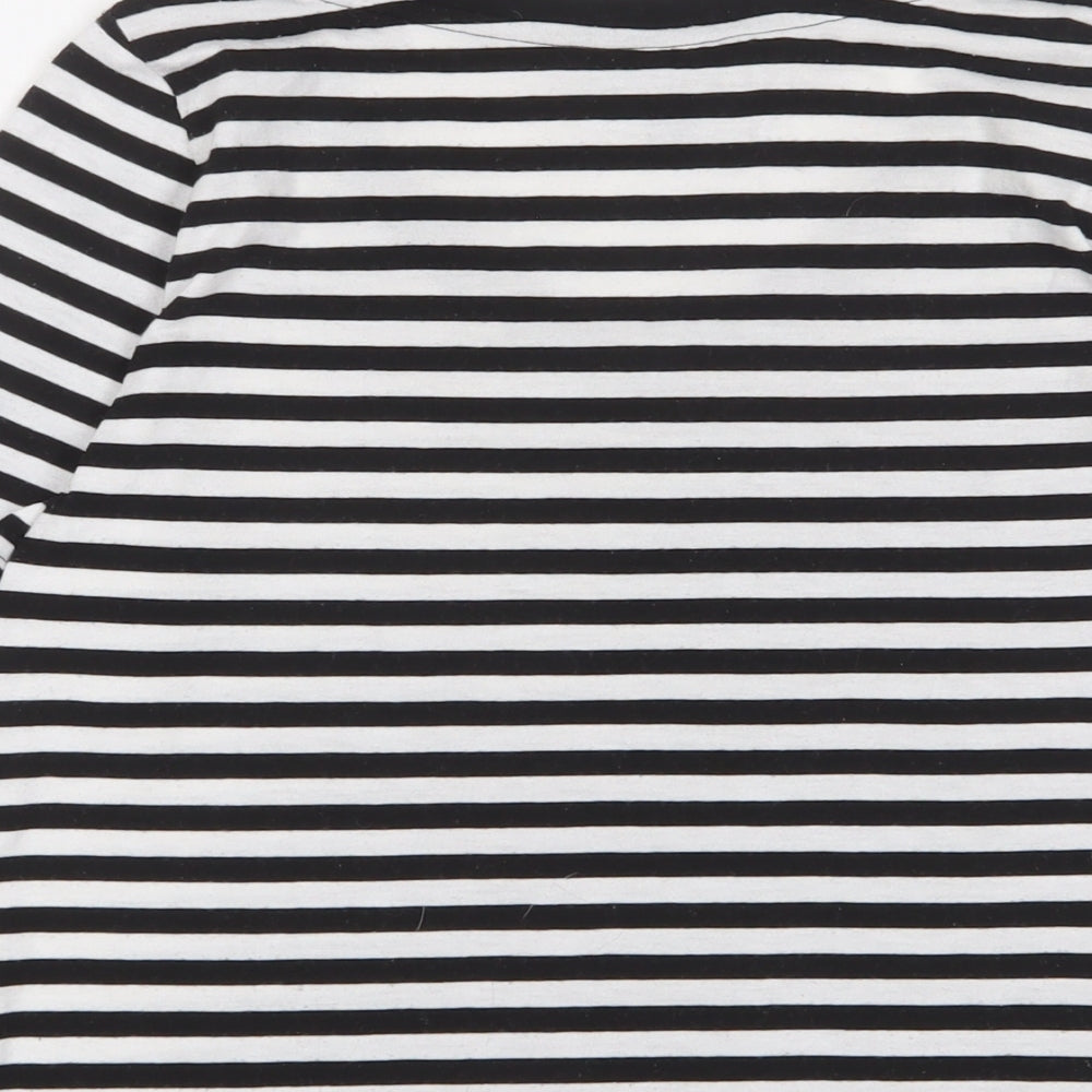 Womens UK Size 12 New Look Black Basic T-Shirt