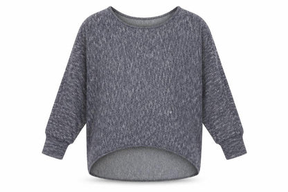 Womens UK Size S Apricot Blue Pullover Jumper