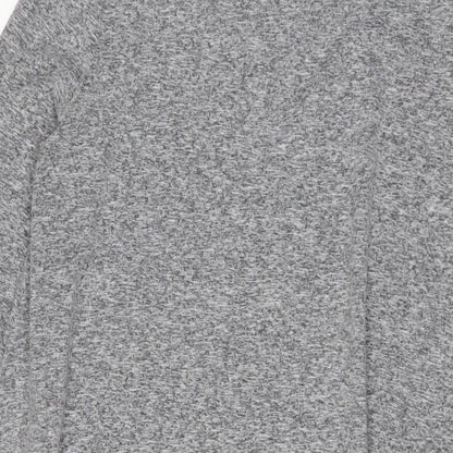 Glamorous Womens Grey Polyester A-Line Size S Crew Neck Pullover