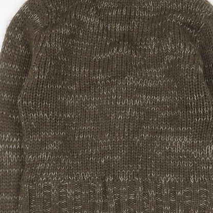 Womens UK Size 10 Brave Soul Green Cardigan Jumper