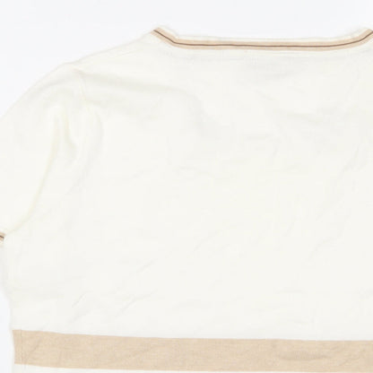 Womens UK Size M Cc Ivory Pullover Jumper