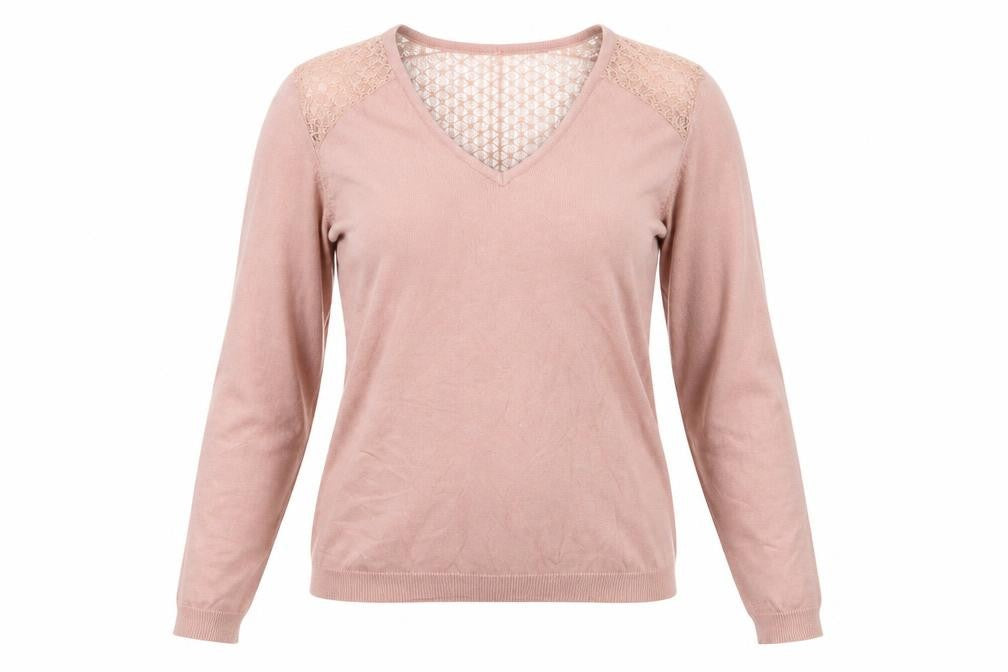 Womens UK Size S VERO MODA Pink Pullover Jumper