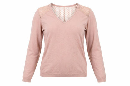 Womens UK Size S VERO MODA Pink Pullover Jumper