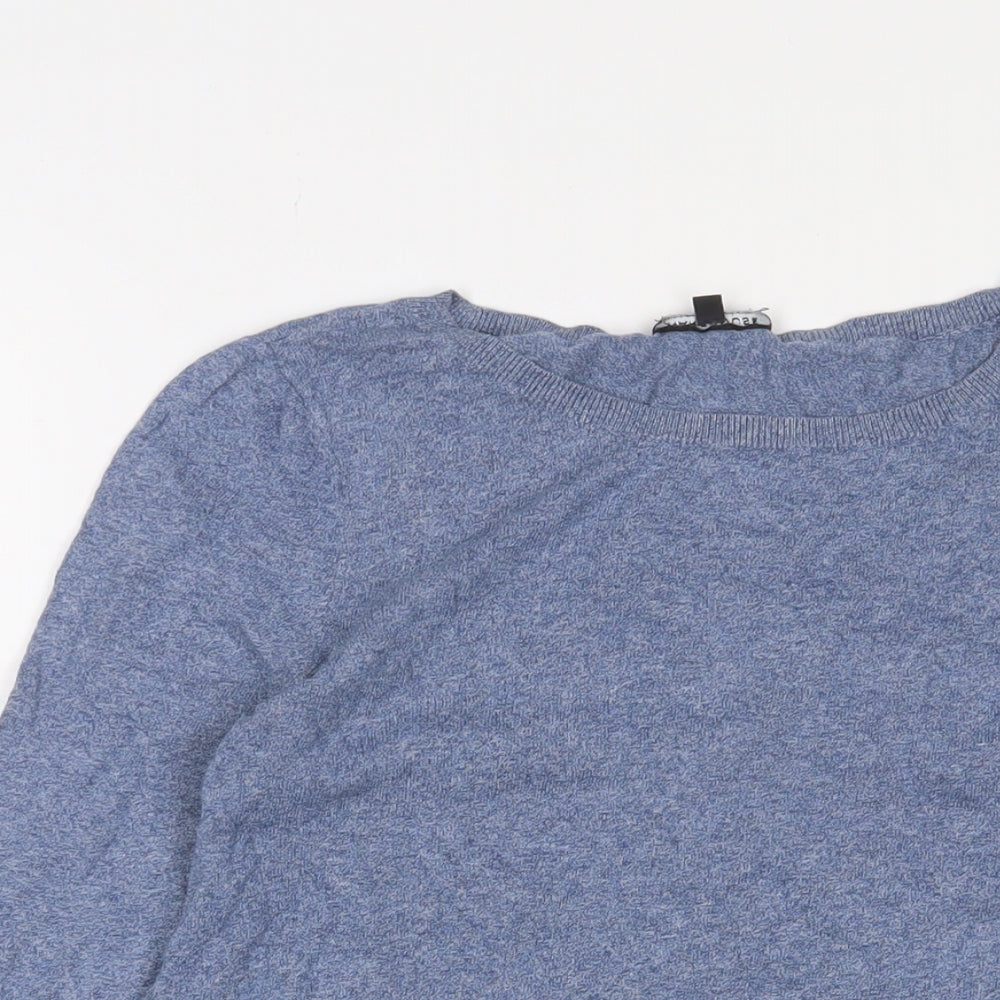 Womens UK Size 10 Warehouse Blue Pullover Jumper