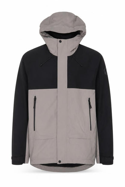Marks and Spencer Mens Grey Rain Coat Coat Size M Zip - Zip Pockets