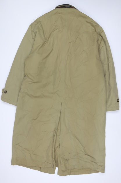 Mens UK Size XL STONES Beige Overcoat