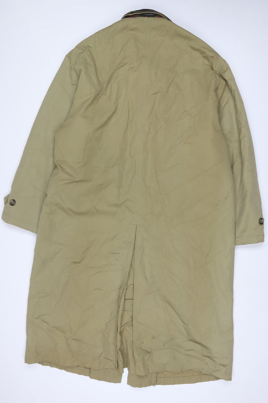 Mens UK Size XL STONES Beige Overcoat