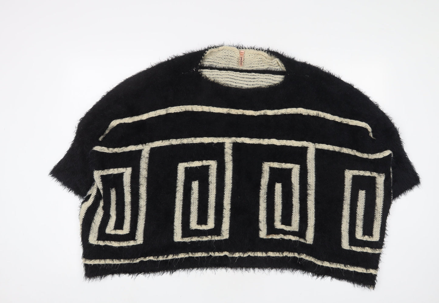 Womens UK Size L SWEEWE Black Pullover Jumper