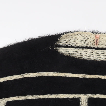 Womens UK Size L SWEEWE Black Pullover Jumper