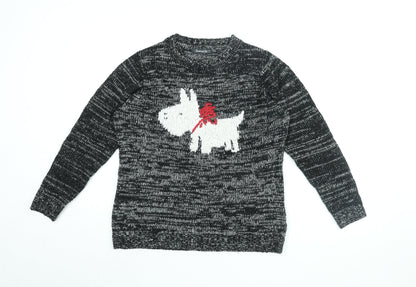 Womens UK Size S Bonmarché Black Pullover Jumper