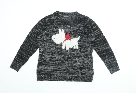 Womens UK Size S Bonmarché Black Pullover Jumper