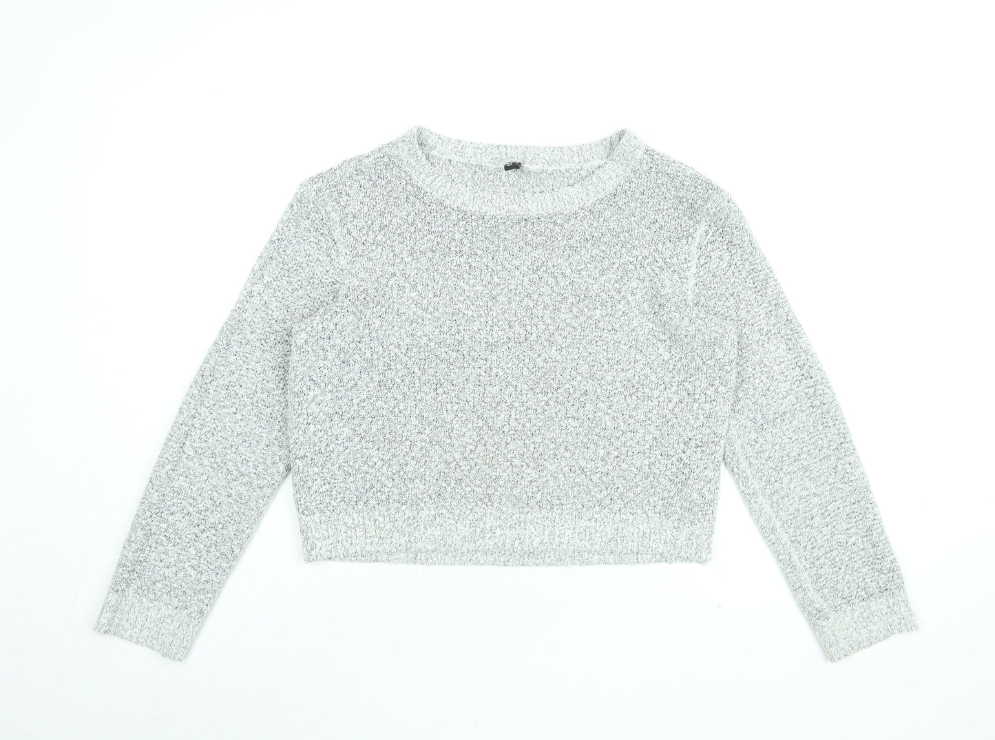 Womens UK Size L H&M Grey Pullover Jumper