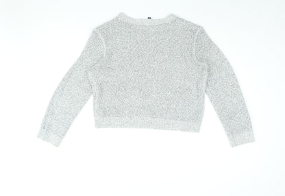 Womens UK Size L H&M Grey Pullover Jumper