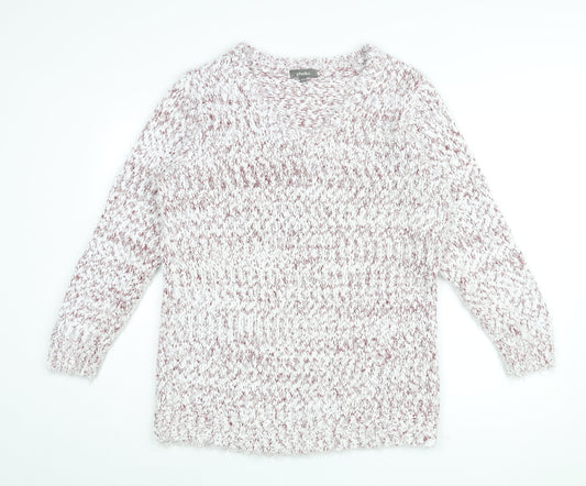 Womens UK Size 12 Studio White Pullover Jumper