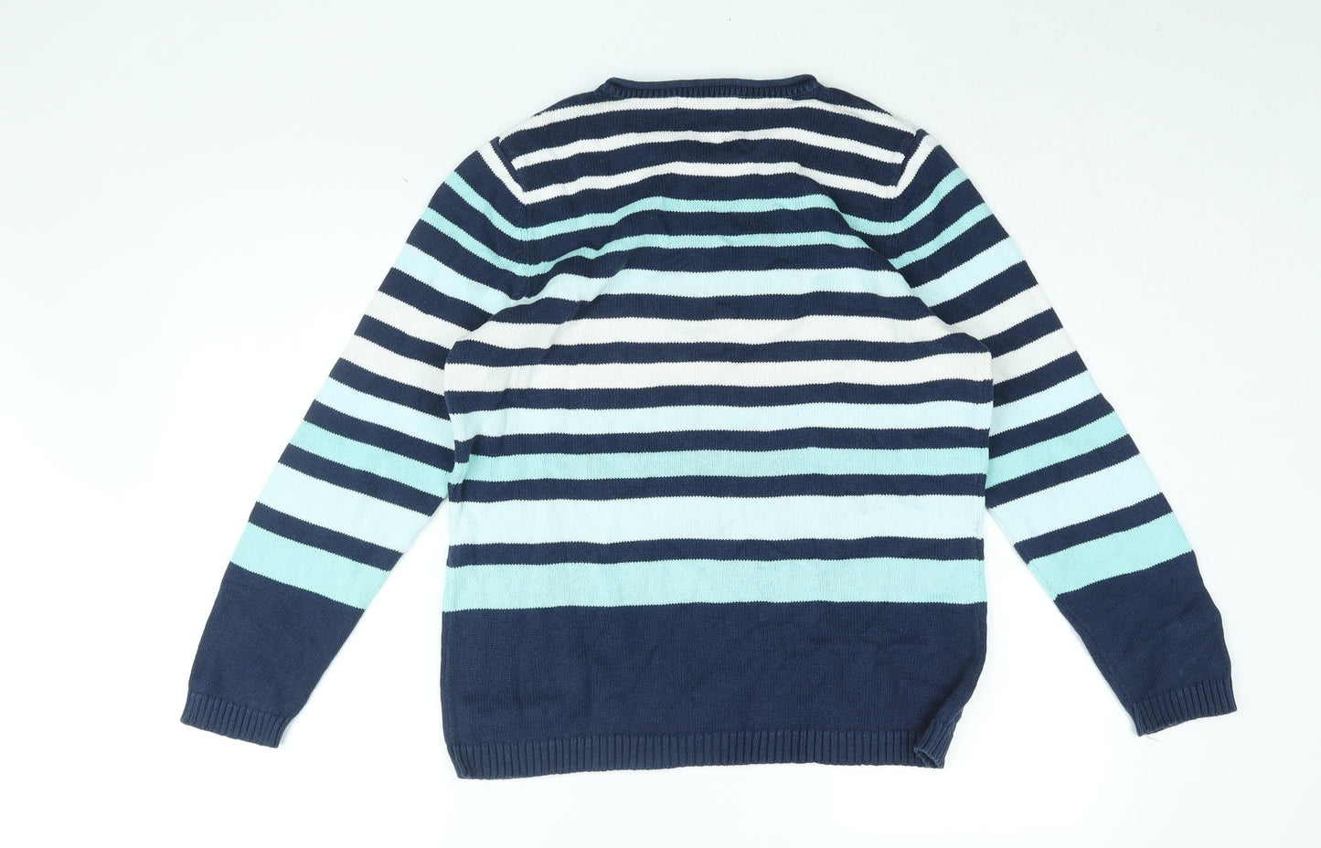 Womens UK Size M Bonmarché Blue Pullover Jumper