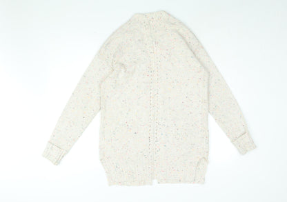 Womens UK Size XS NEXT Pink Cardigan Jumper