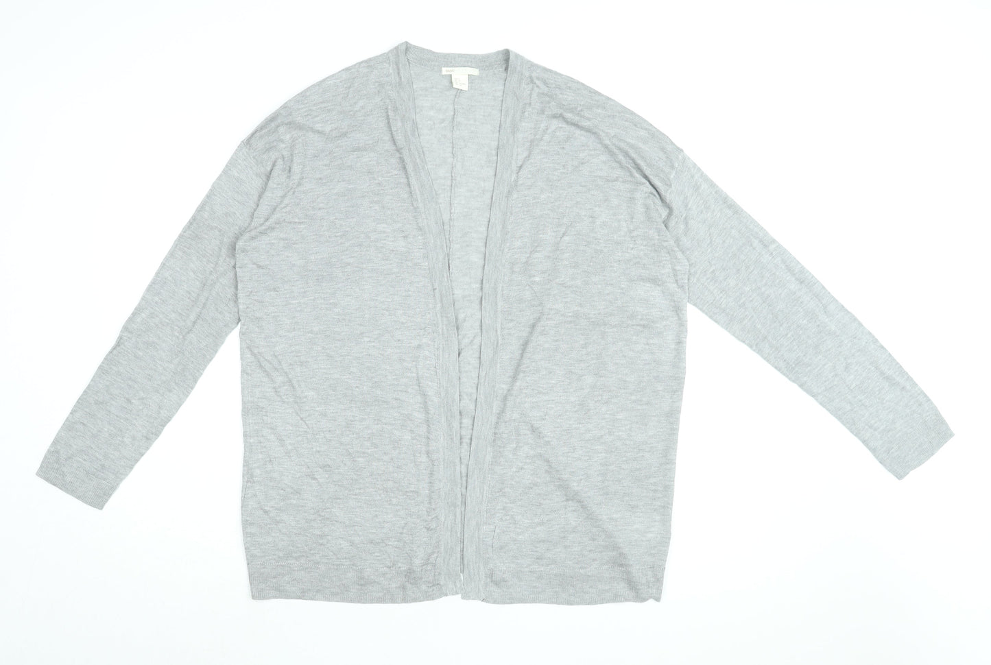 Womens UK Size S H&M Grey Cardigan Jumper