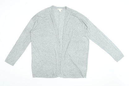 Womens UK Size S H&M Grey Cardigan Jumper