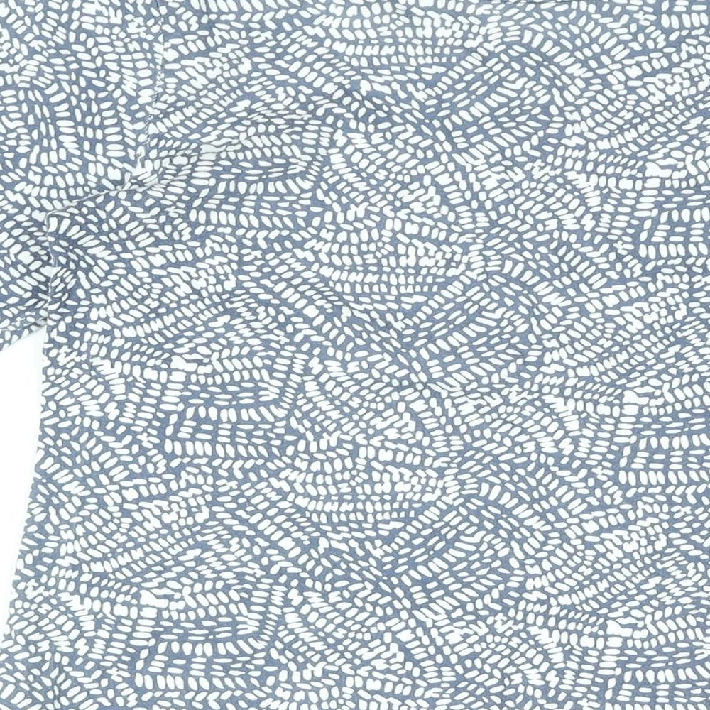 Womens UK Size 14 Marks and Spencer Blue Basic T-Shirt