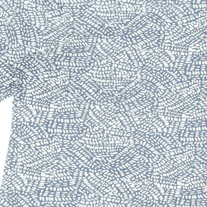 Womens UK Size 14 Marks and Spencer Blue Basic T-Shirt