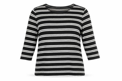 Womens UK Size 14 Autograph Black Basic T-Shirt