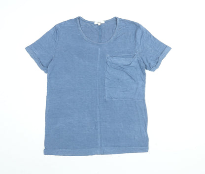 Womens UK Size 14 NEXT Blue Basic T-Shirt