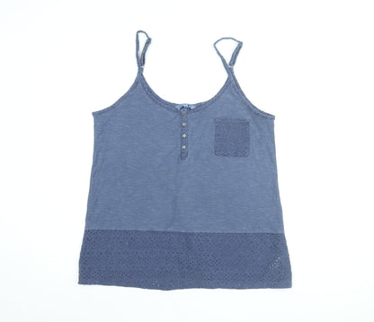 Womens UK Size 14 NEXT Blue Basic T-Shirt