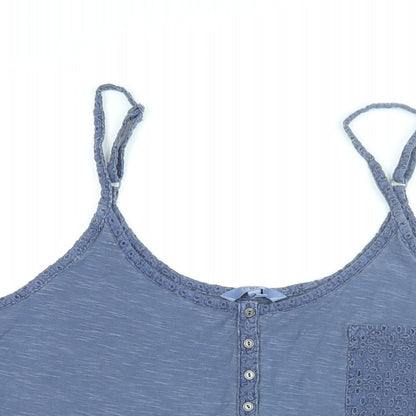 Womens UK Size 14 NEXT Blue Basic T-Shirt