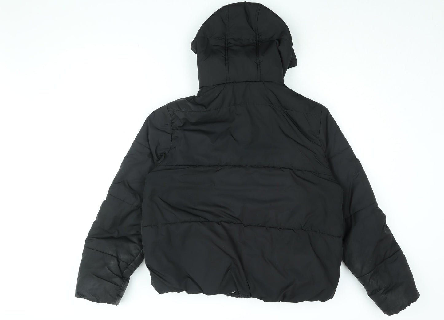 Womens UK Size 14 Marks and Spencer Black Puffer Jacket