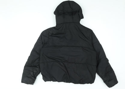 Womens UK Size 14 Marks and Spencer Black Puffer Jacket