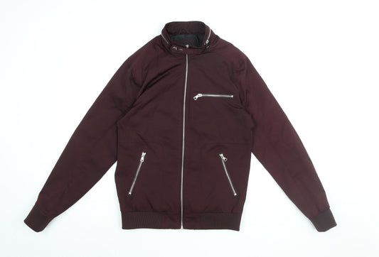 Mens UK Size S River Island Purple Jacket