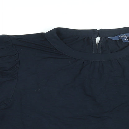 Womens UK Size 14 NEXT Blue Basic T-Shirt