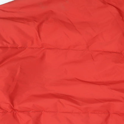 Womens UK Size XS Weekday Red Puffer Jacket