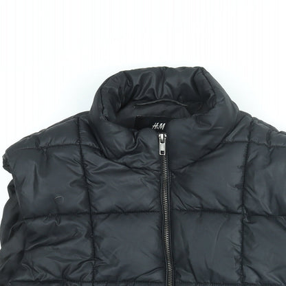 Mens UK Size 40 H&M Black Gilet