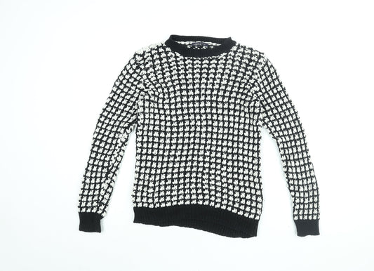 Womens UK Size 8 Marks and Spencer Black Pullover Jumper