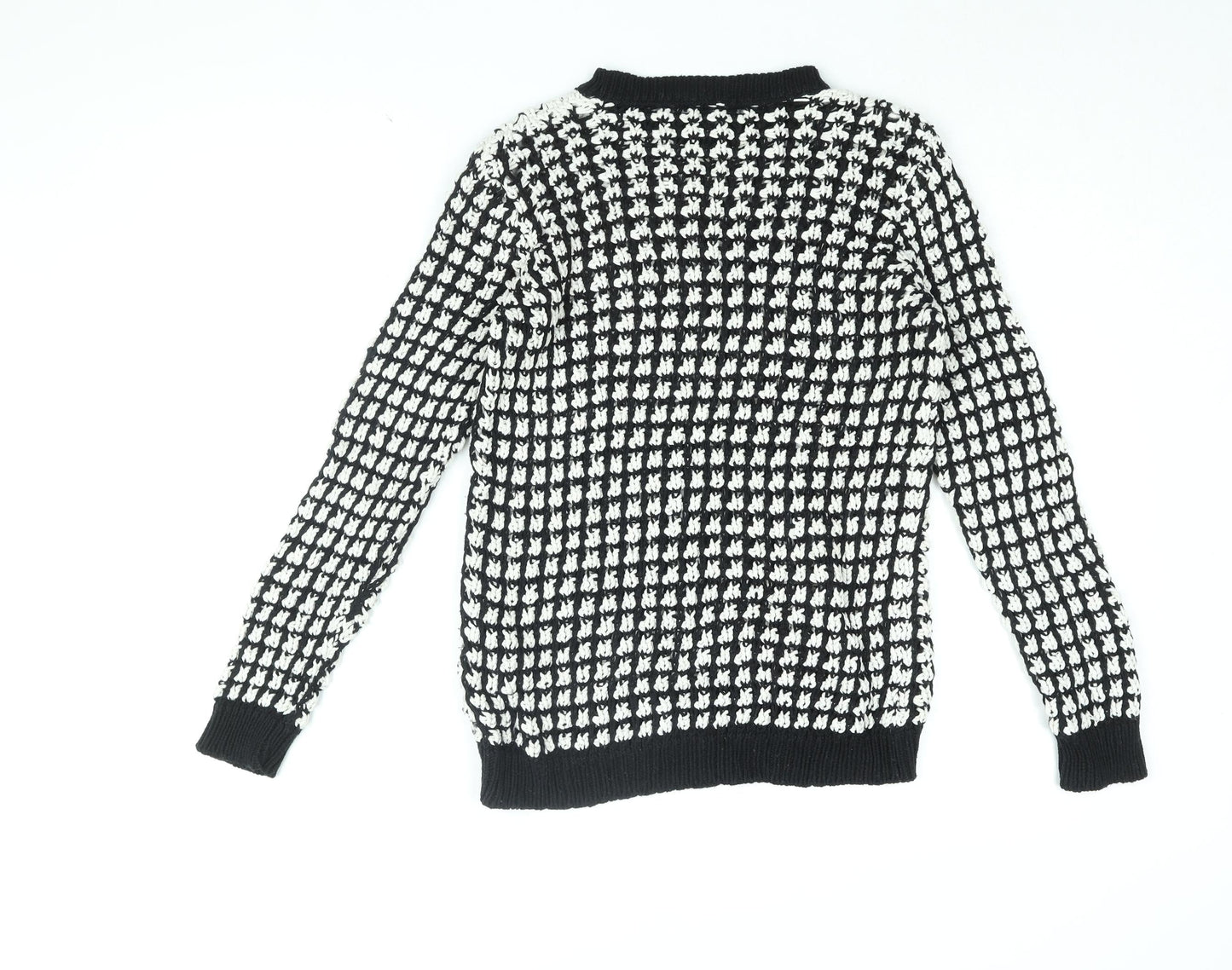 Womens UK Size 8 Marks and Spencer Black Pullover Jumper