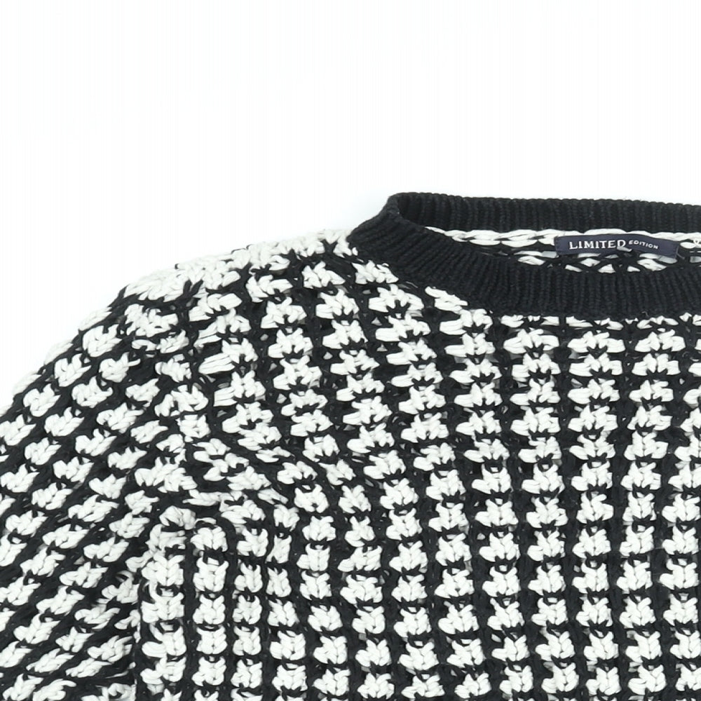 Womens UK Size 8 Marks and Spencer Black Pullover Jumper
