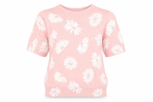 Womens UK Size 8 Marks and Spencer Pink Basic T-Shirt