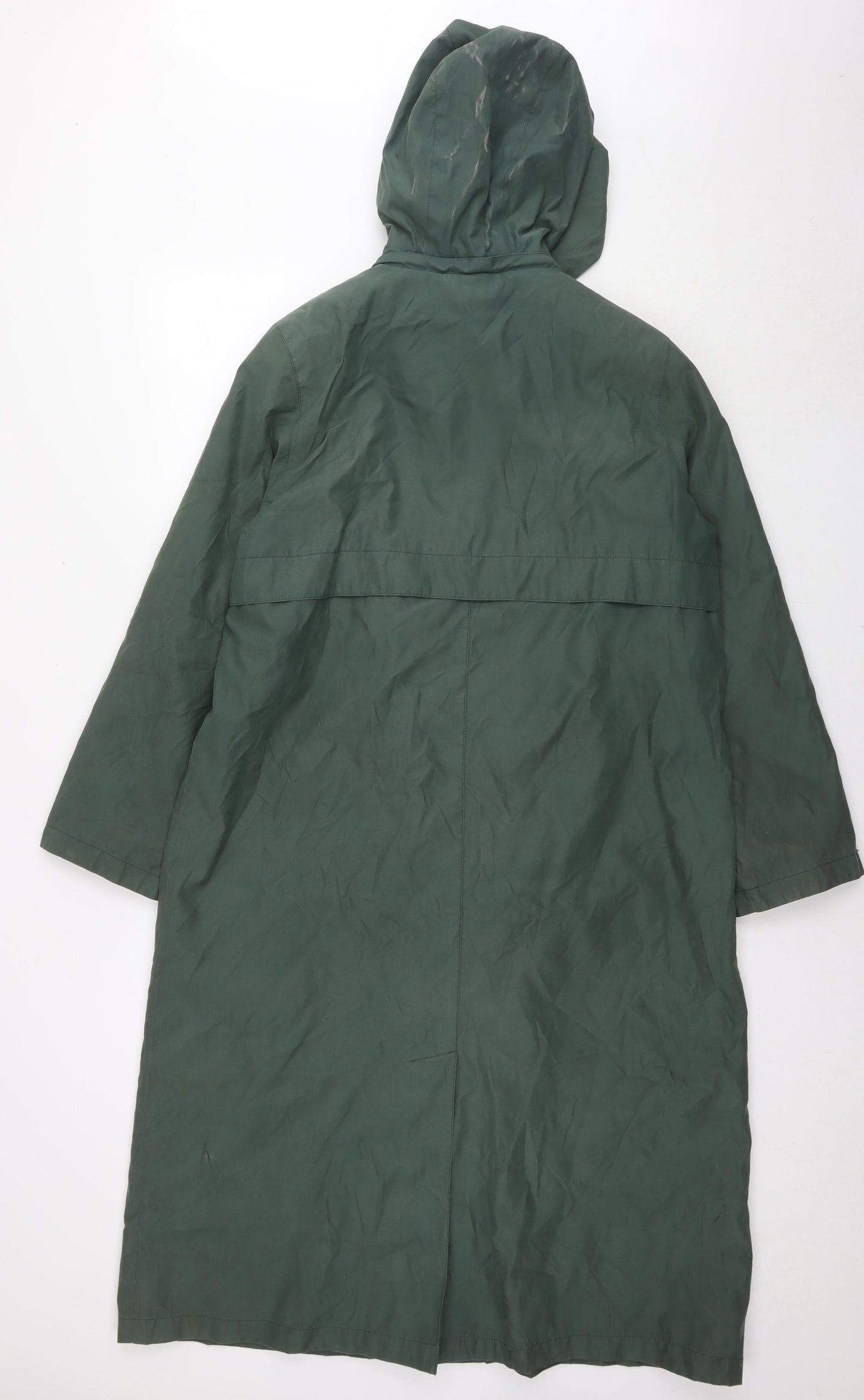 Womens UK Size M Dannimac Green Overcoat