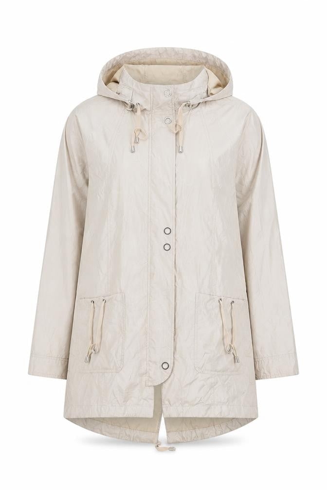 Womens UK Size 16 Betty Kay Beige Parka Coat