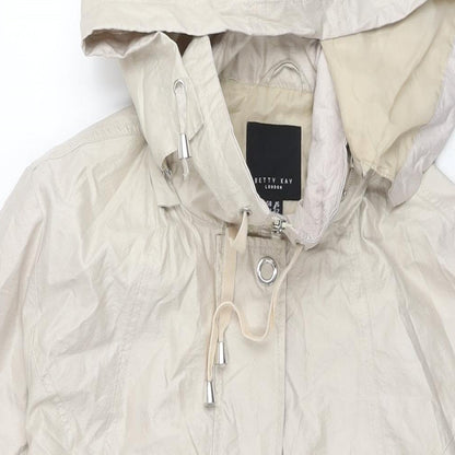 Womens UK Size 16 Betty Kay Beige Parka Coat