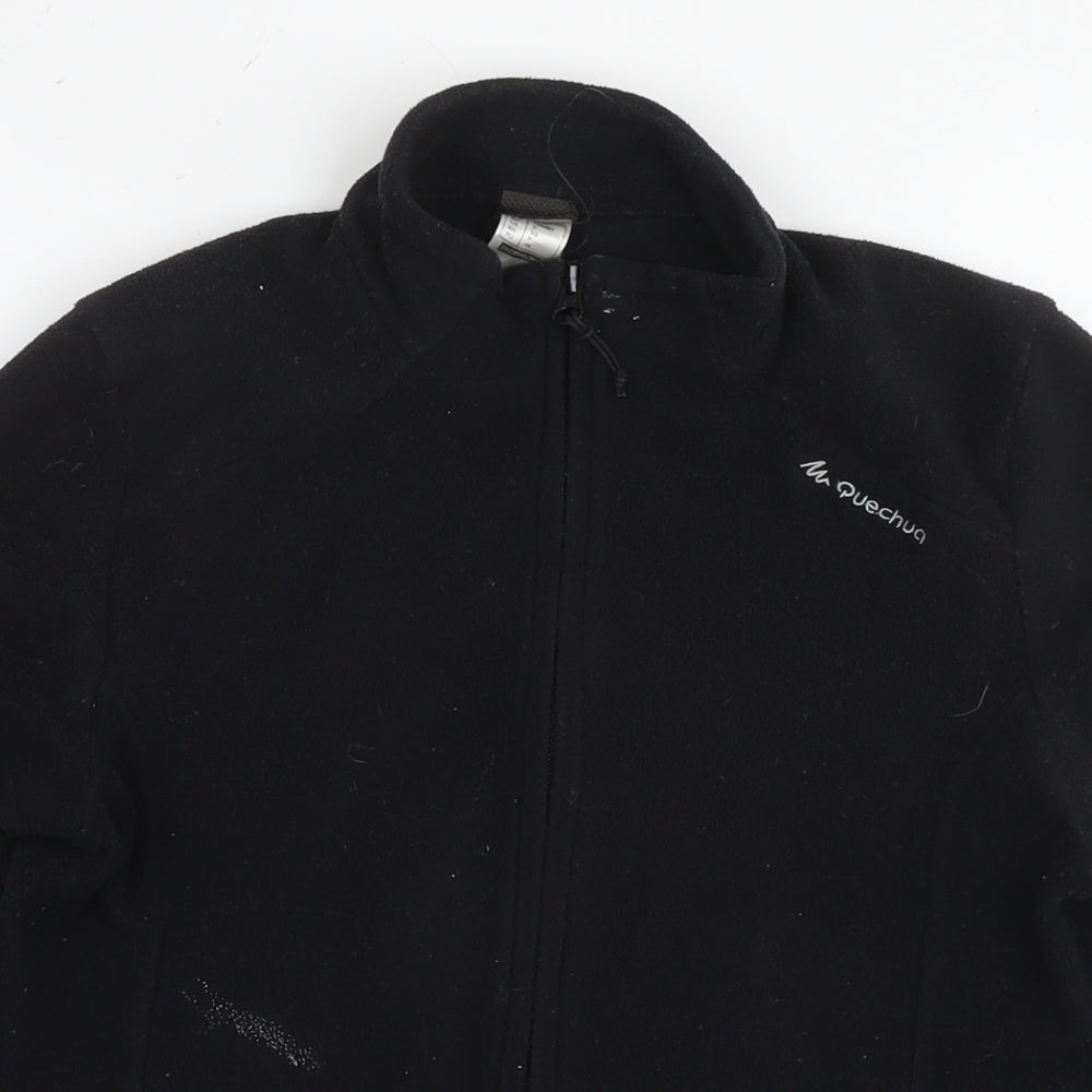 Womens UK Size S DECATHLON Black Jacket