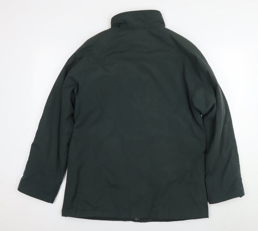 Womens UK Size 10 Debenhams Green Bomber Jacket