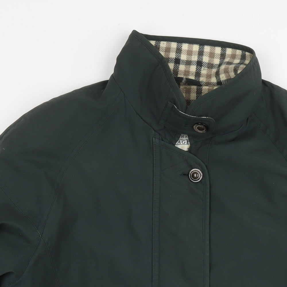 Womens UK Size 10 Debenhams Green Bomber Jacket