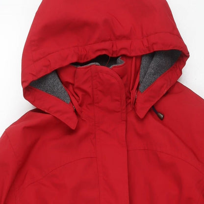 Womens UK Size M Lands' End Red Jacket