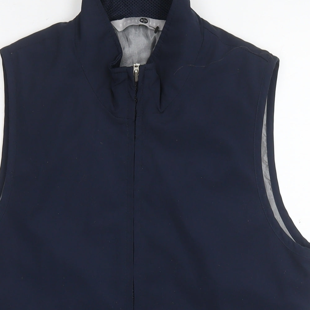 Womens UK Size 10 BHS Blue Gilet