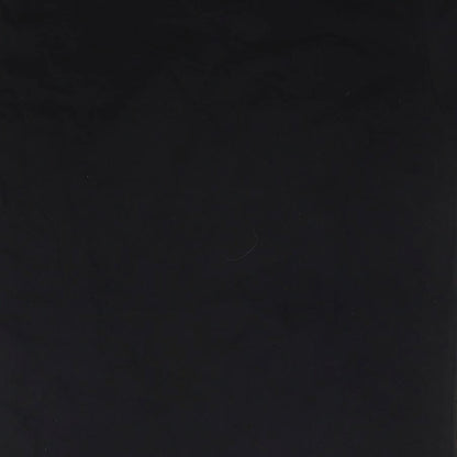 Illuminated Apparel Boys Black Cotton Basic T-Shirt Size 9-10 Years Round Neck Pullover - Age 9-11 Years Logo